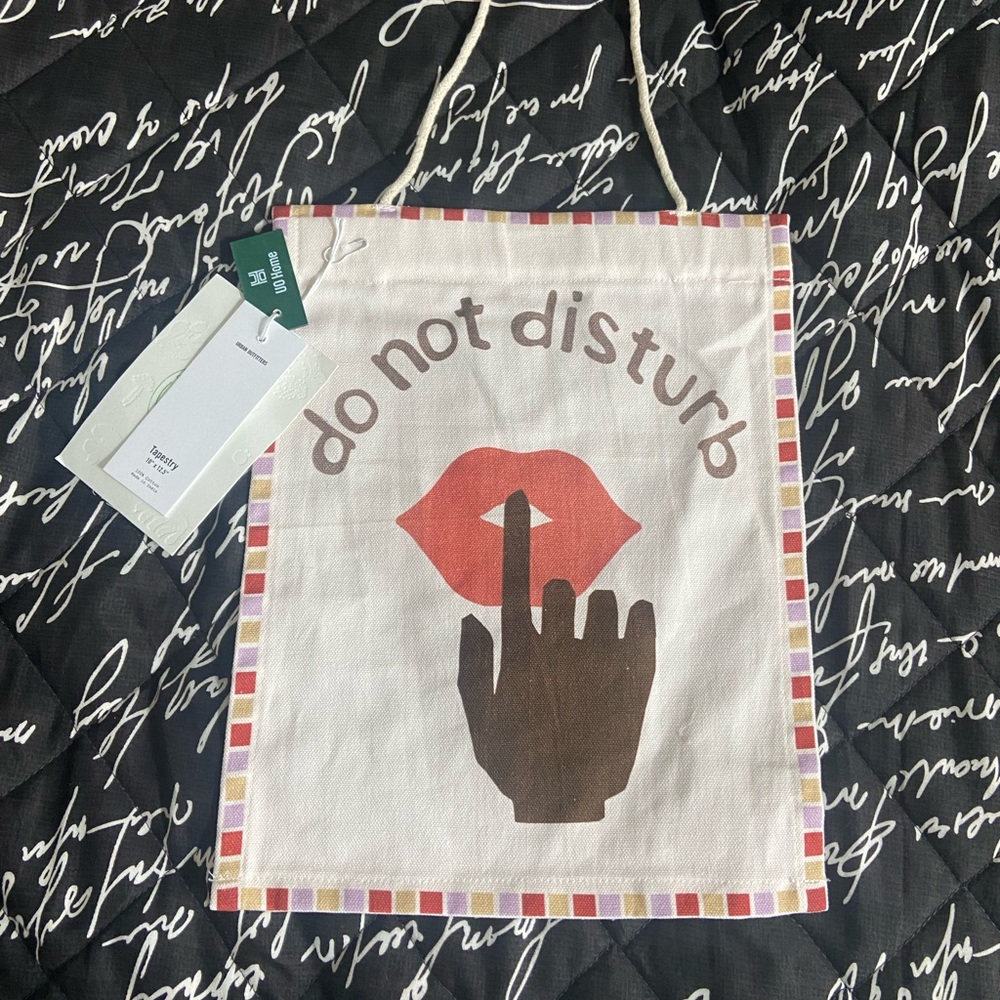 Urban Outfitters Sign (Do Not Disturb)